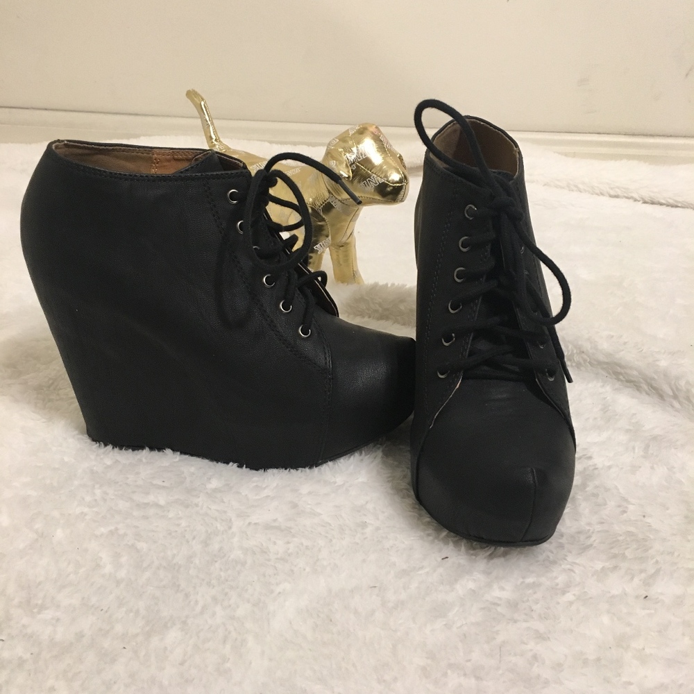 Black Charlotte Russe Booties